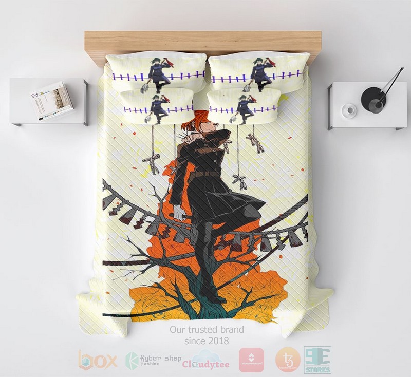 Nobara Kugisaki Girl Power Skirt Soft Jujutsu Kaisen Bedding Set Nobara Kugisaki Girl Power Skirt Soft Jujutsu Kaisen Bedding Set