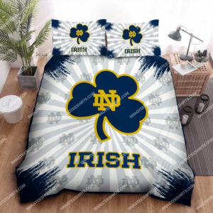 Notre Dame Fighting Irish Football All Over Print Bedding Set