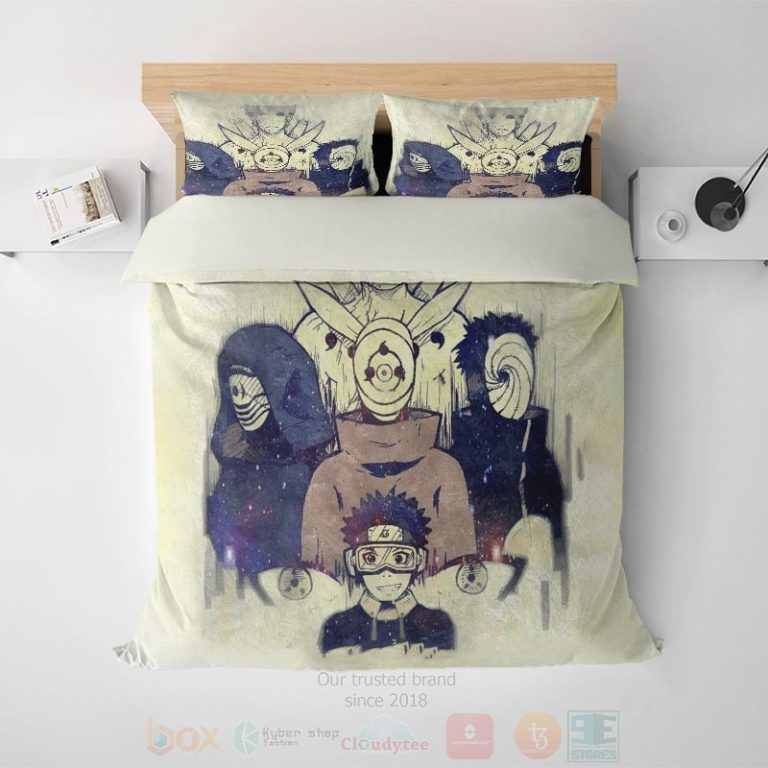 Obito-Uchiha-Evolution-Premium-Microfiber-Naruto-Bedding-Set-1