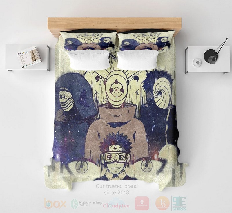 Obito-Uchiha-Evolution-Premium-Microfiber-Naruto-Bedding-Set-2