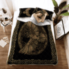 Odin’S Celtic Raven On The Background Yggdrasil Tree Viking Quilt Bedding Set