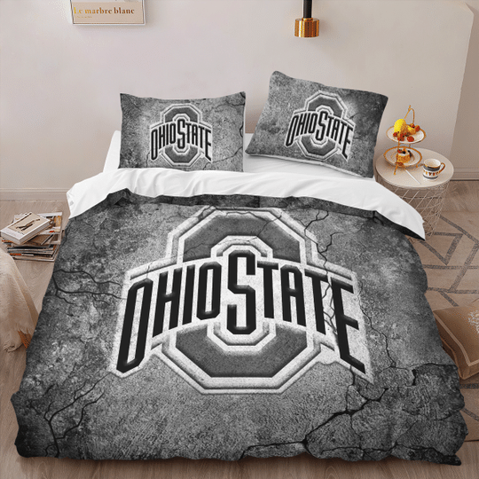 Ohio-State-Buckeyes-Art-Crack-Bedding-Set-2