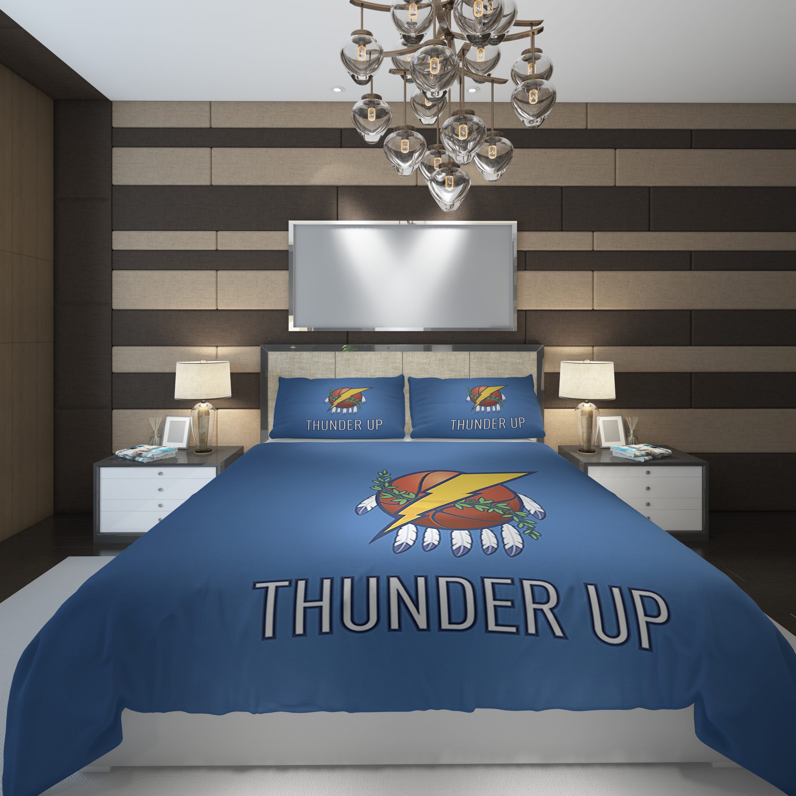 Oklahoma City Thunder 2 NBA Basketball ize Duvet Cover and Pillowcase Set Bedding Set 1090 Oklahoma City Thunder 2 NBA Basketball ize Duvet Cover and Pillowcase Set Bedding Set 1090