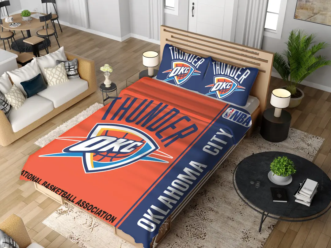 Oklahoma-City-Thunder-NBA-Basketball-Bedding-Set-1