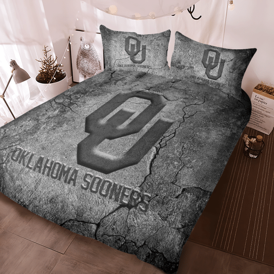Oklahoma-Sooners-Art-Crack-Bedding-Set-1
