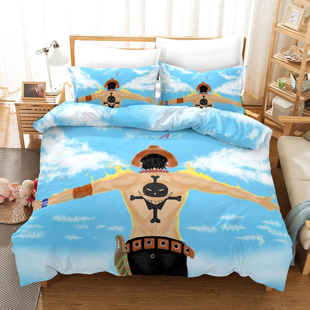 One Piece 2 Duvet Cover and Pillowcase Set Bedding Set One Piece 2 Duvet Cover and Pillowcase Set Bedding Set