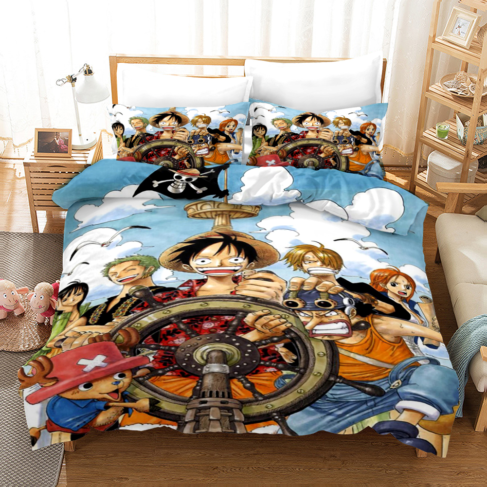 One Piece 4 Duvet Cover and Pillowcase Set Bedding Set One Piece 4 Duvet Cover and Pillowcase Set Bedding Set