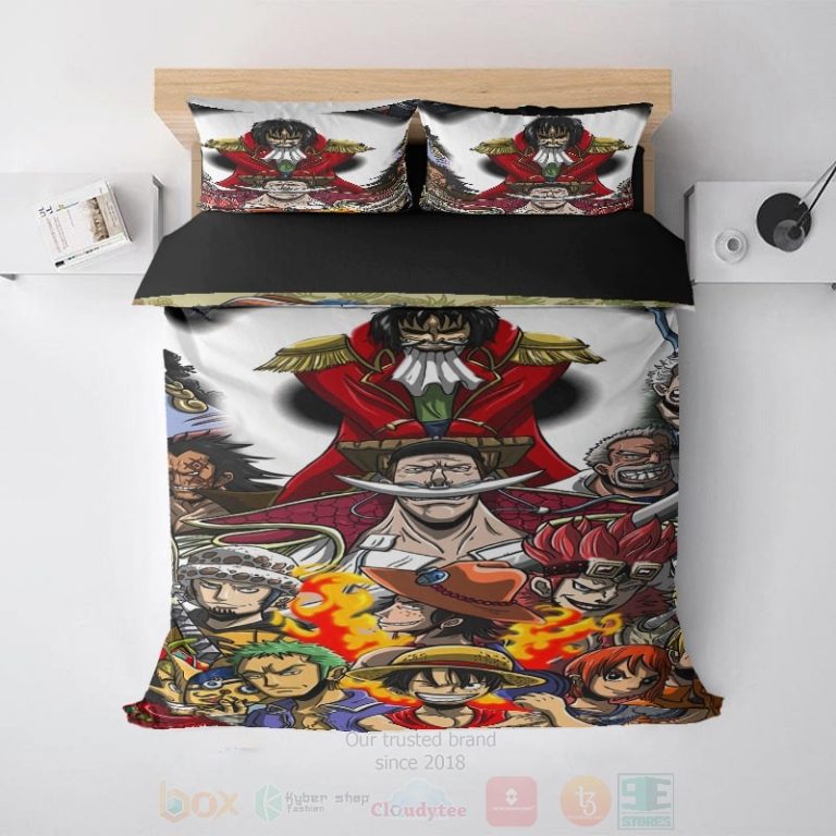 One-Piece-All-Cast-Embossed-Anime-Bedding-Set-1