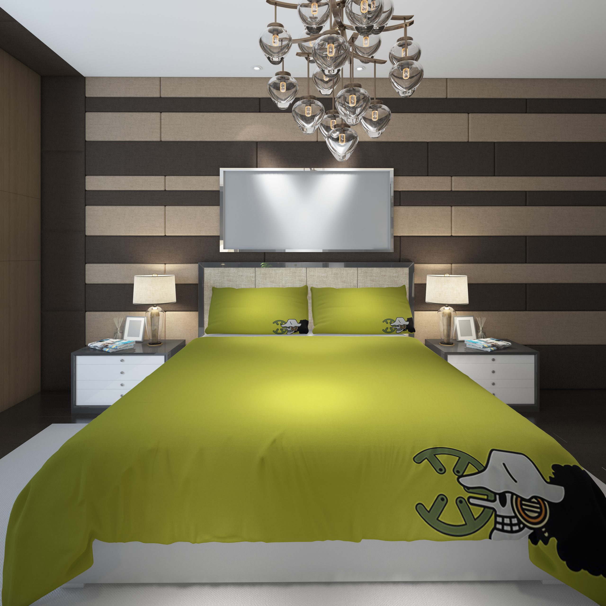 One Piece Logo Usopp Duvet Cover and Pillowcase Set Bedding Set One Piece Logo Usopp Duvet Cover and Pillowcase Set Bedding Set