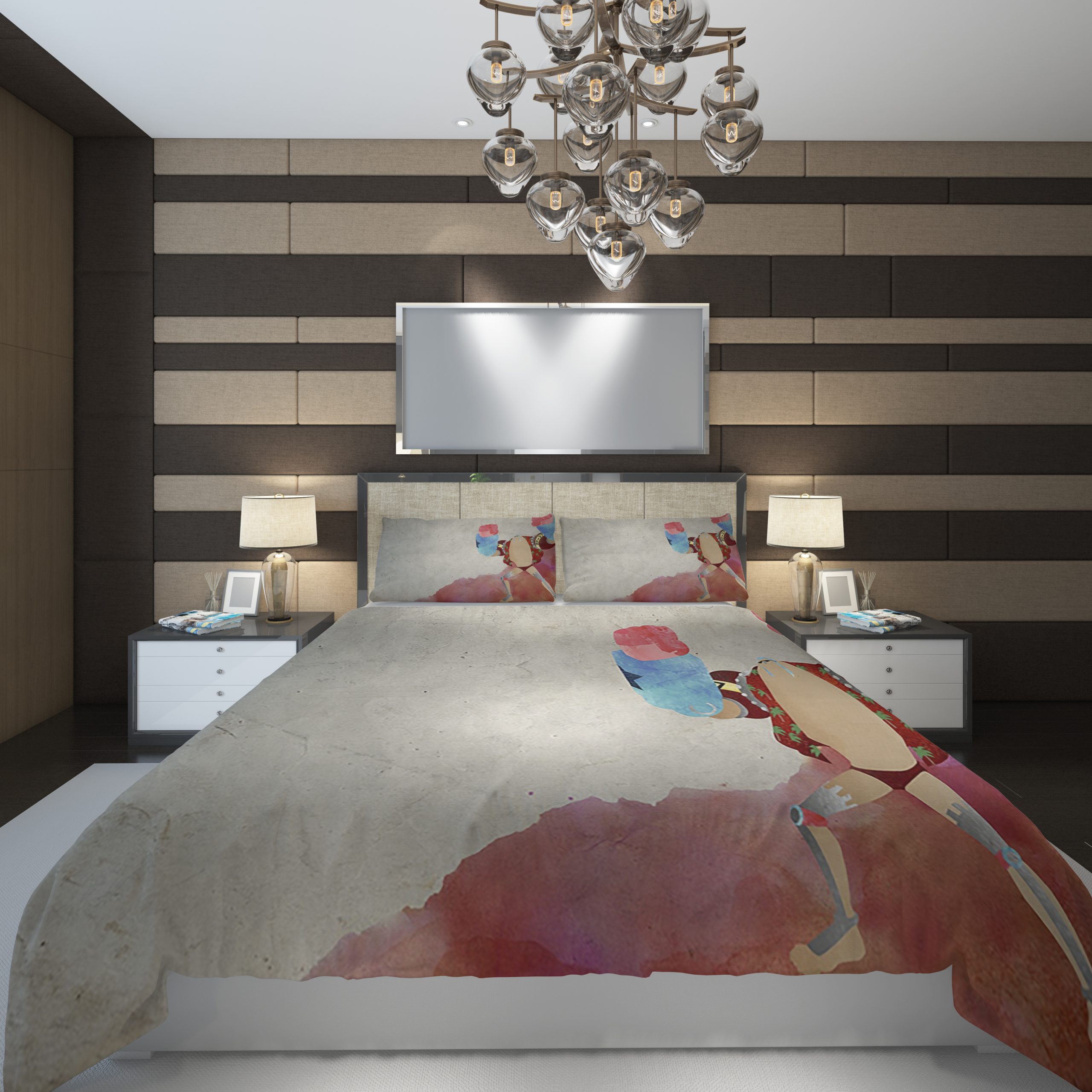 One Piece Minimal Franky Duvet Cover and Pillowcase Set Bedding Set One Piece Minimal Franky Duvet Cover and Pillowcase Set Bedding Set