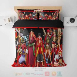 One Piece Super Nova Cast Dream Space Soft Blend Monkey D. Lufy Bedding Set