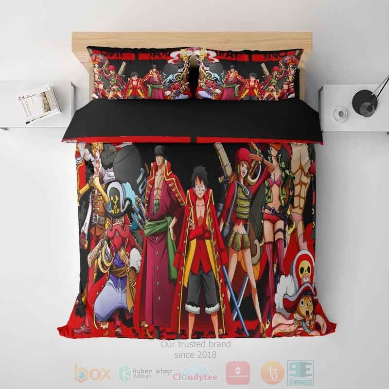 One Piece Super Nova Cast Dream Space Soft Blend Monkey D. Lufy Bedding Set One Piece Super Nova Cast Dream Space Soft Blend Monkey D. Lufy Bedding Set