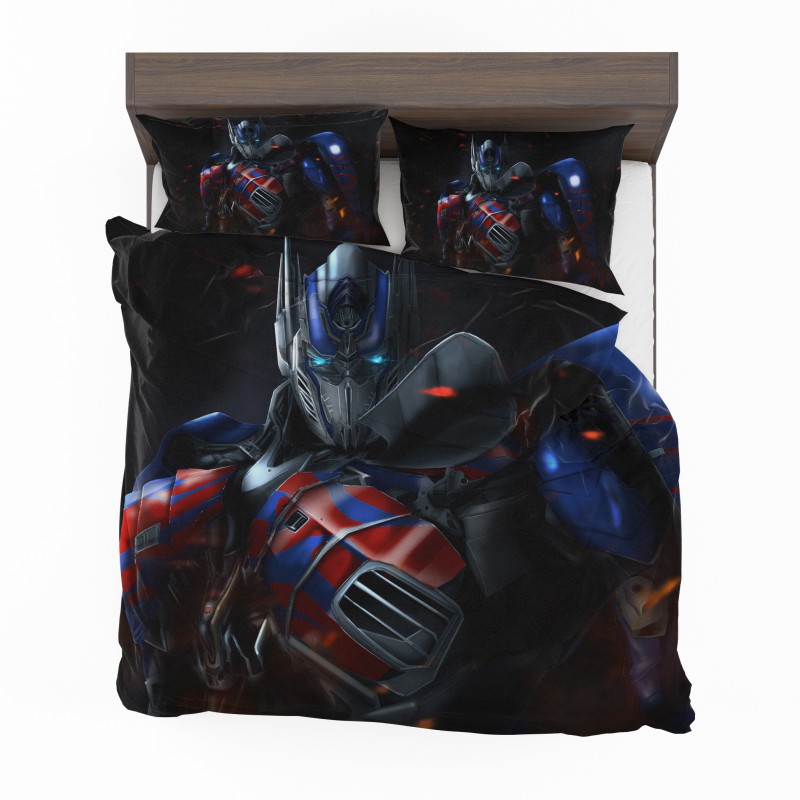 Optimus-Prime-Artwork-Transformers-Movie-Bedding-Set-1