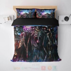 Albedo Overlord All Protagonists Embossed Bedding Set