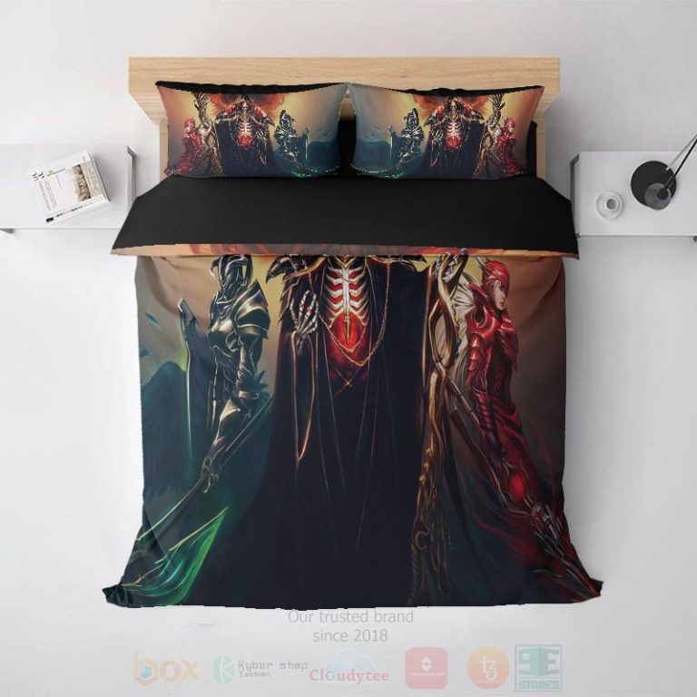 Ainz Ooal Gown Albedo Overlords Knight Armor Bedding Set Ainz Ooal Gown Albedo Overlords Knight Armor Bedding Set
