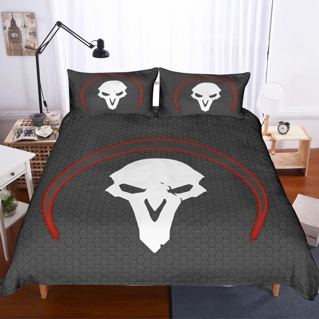 Overwatch 2218 Duvet Cover and Pillowcase Set Bedding Set Overwatch 2218 Duvet Cover and Pillowcase Set Bedding Set