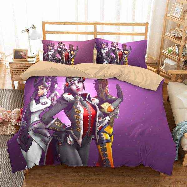 Overwatch Duvet Cover and Pillowcase Set Bedding Set 735 Overwatch Duvet Cover and Pillowcase Set Bedding Set 735
