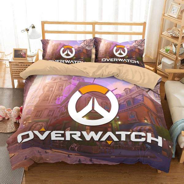Overwatch Duvet Cover and Pillowcase Set Bedding Set 797 Overwatch Duvet Cover and Pillowcase Set Bedding Set 797
