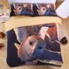 Owl Duvet Cover and Pillowcase Set Bedding Set 591