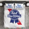 Pabst Blue Ribbon Drinking Bedding Set