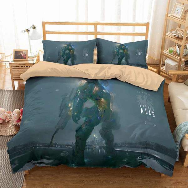 Pacific Rim Uprising 2 Duvet Cover and Pillowcase Set Bedding Set Pacific Rim Uprising 2 Duvet Cover and Pillowcase Set Bedding Set