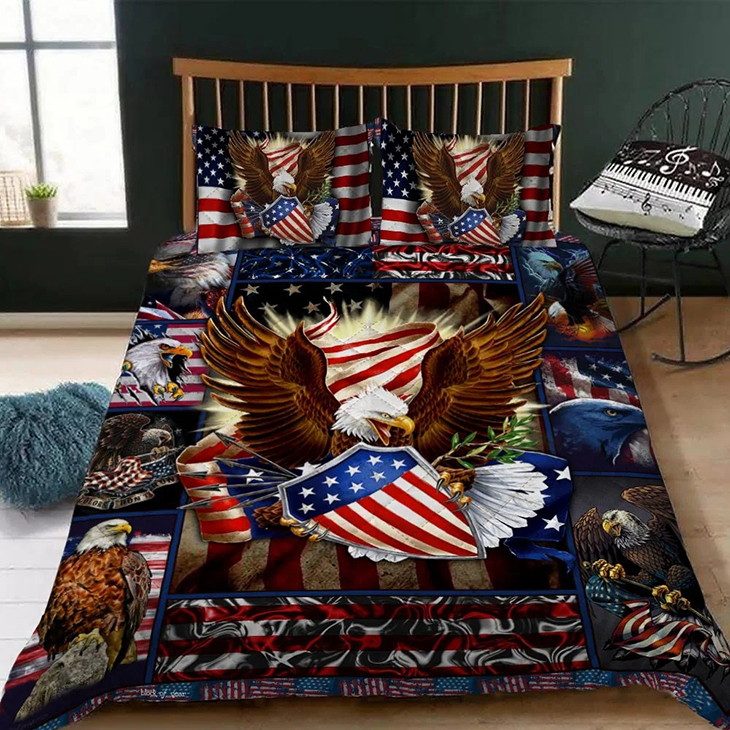 Patriotic-America-Eagle-Quilt-Bedding-Set-1