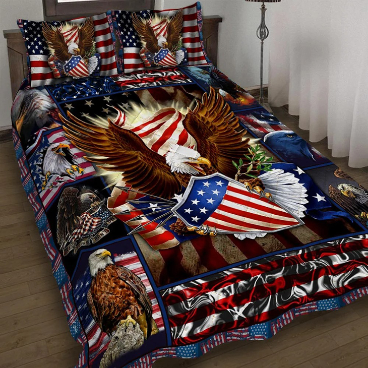 Patriotic-America-Eagle-Quilt-Bedding-Set-2