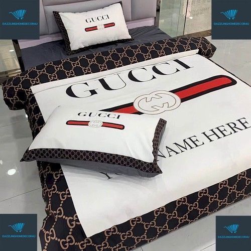 Personalized-Gucci-Custom-Duvet-Cover-Bedding-Set-1