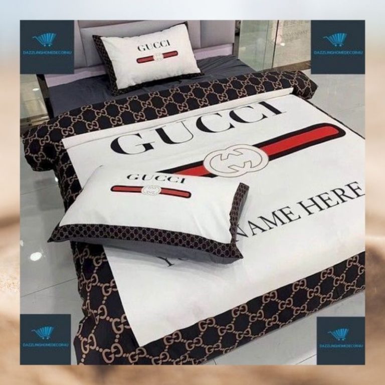 Personalized-Gucci-Custom-Duvet-Cover-Bedding-Set-2