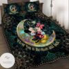 Personalized I Love You To The Moon And Back Mouse Bedding Set-