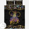Personalized Mickey Mouse 50Th Anniversary Magic Kingdom Quilt Bedding Set