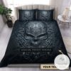 Personalized Skull Art  Bedding Set