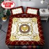 Personalized Versace La Coupe Des Dieux Custom Red Bedding Set