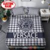 Personalized Versace Luxury Brand Custom Navy Bedding Set