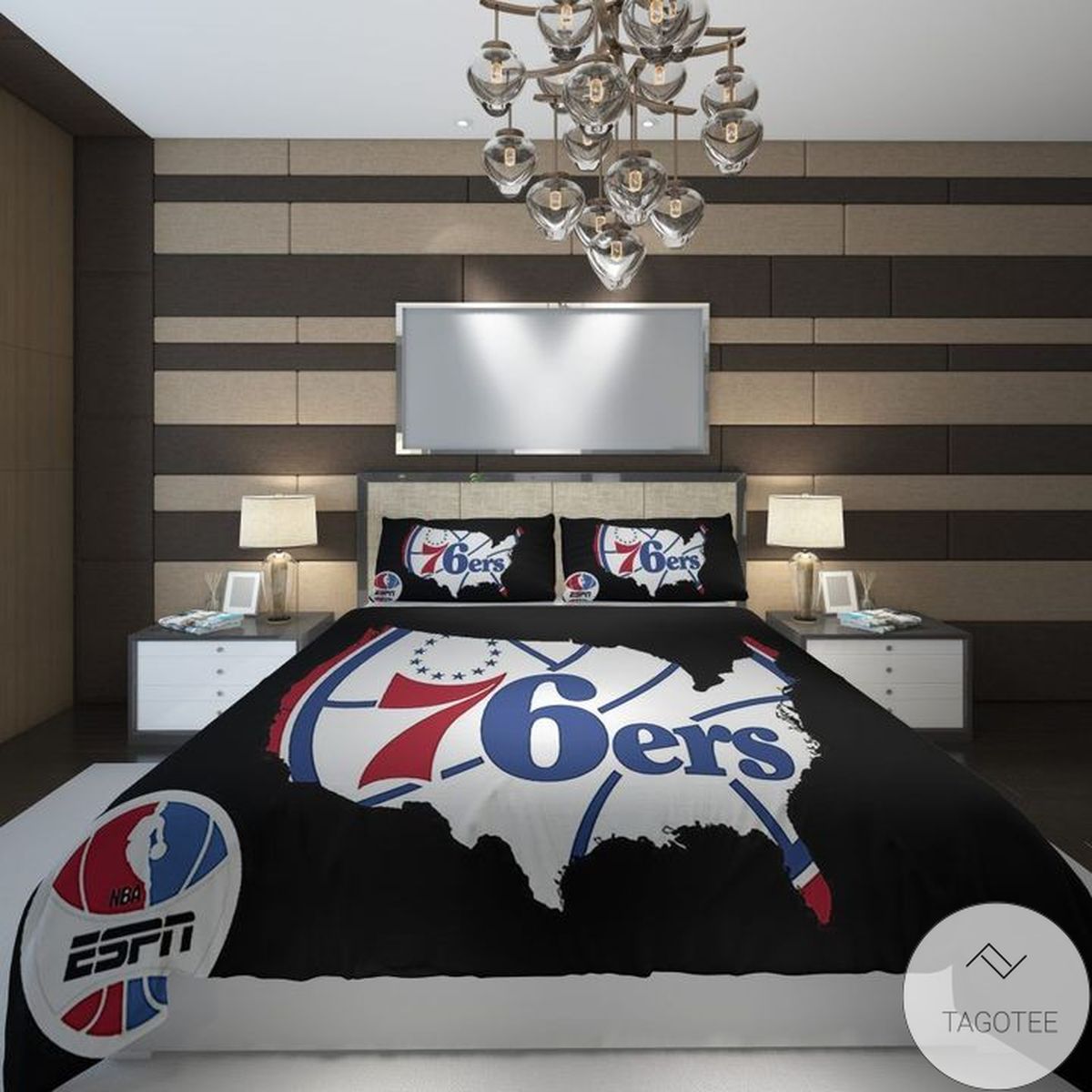 Philadelphia 76Ers Basketball Bedding Set Philadelphia 76Ers Basketball Bedding Set