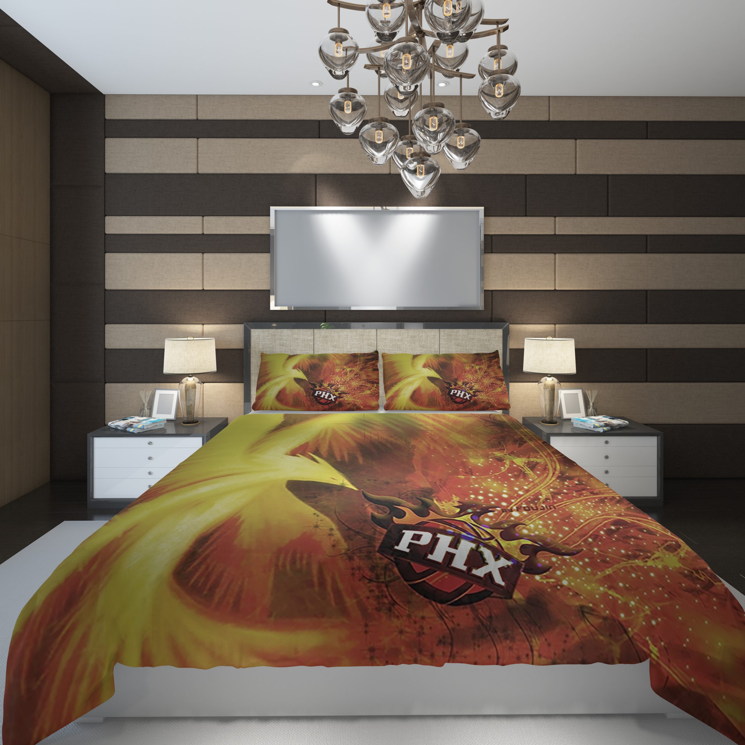 Phoenix Suns 10 NBA Basketball ize Duvet Cover and Pillowcase Set Bedding Set Phoenix Suns 10 NBA Basketball ize Duvet Cover and Pillowcase Set Bedding Set