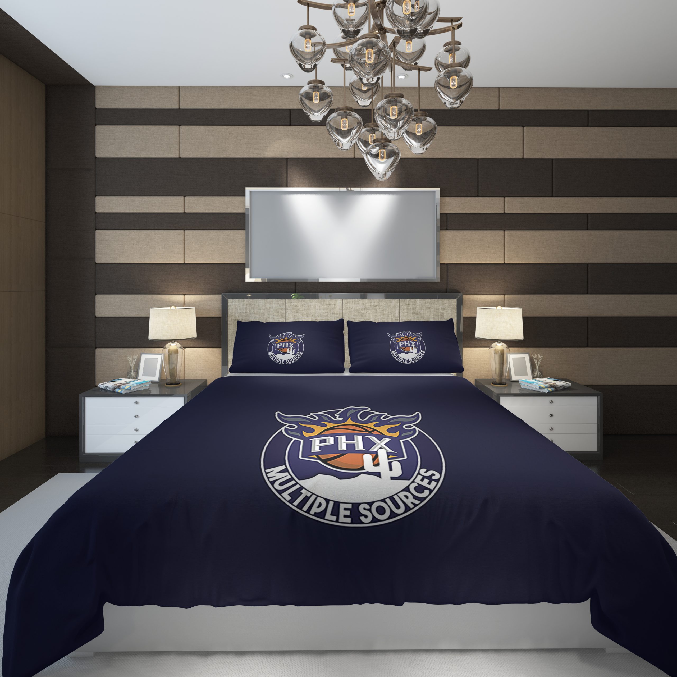 Phoenix Suns 7 NBA Basketball ize Duvet Cover and Pillowcase Set Bedding Set Phoenix Suns 7 NBA Basketball ize Duvet Cover and Pillowcase Set Bedding Set