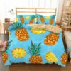 Pineapple 4 Duvet Cover and Pillowcase Set Bedding Set