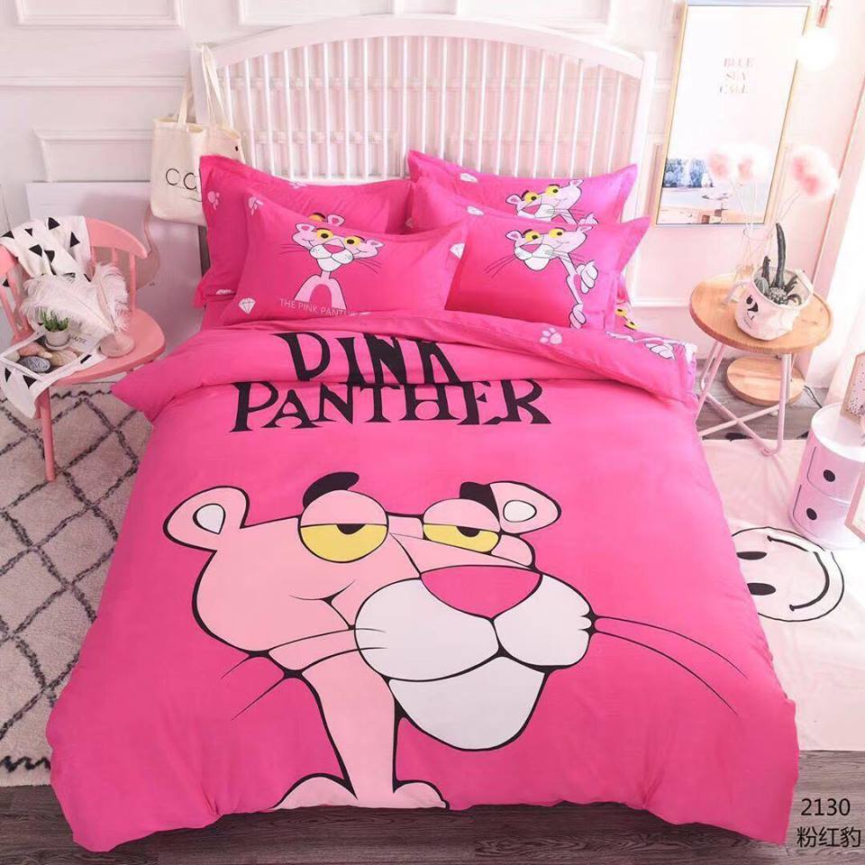 Pink Panther 3 Duvet Cover and Pillowcase Set Bedding Set Pink Panther 3 Duvet Cover and Pillowcase Set Bedding Set