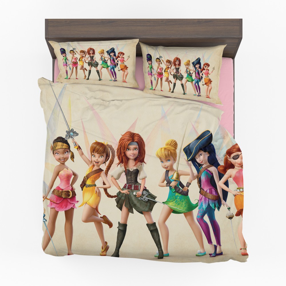 Pirate Fairy the Pirate Fairy Little Girls Bedding Set Pirate Fairy the Pirate Fairy Little Girls Bedding Set