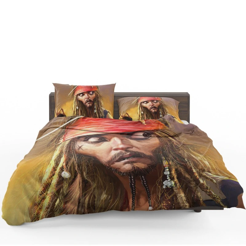 Pirates Of The Caribbean Movie Jack Sparrow Bedding Set Pirates Of The Caribbean Movie Jack Sparrow Bedding Set