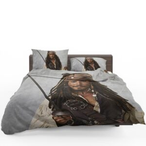 Pirates Of The Caribbean Movie Jack Sparrow Johnny Depp Bedding Set