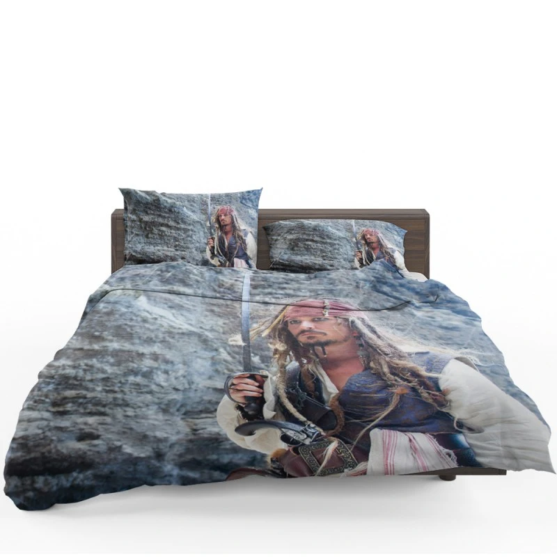Pirates of the Caribbean On Stranger Tides Movie Jack Sparrow Bedding Set Pirates of the Caribbean On Stranger Tides Movie Jack Sparrow Bedding Set