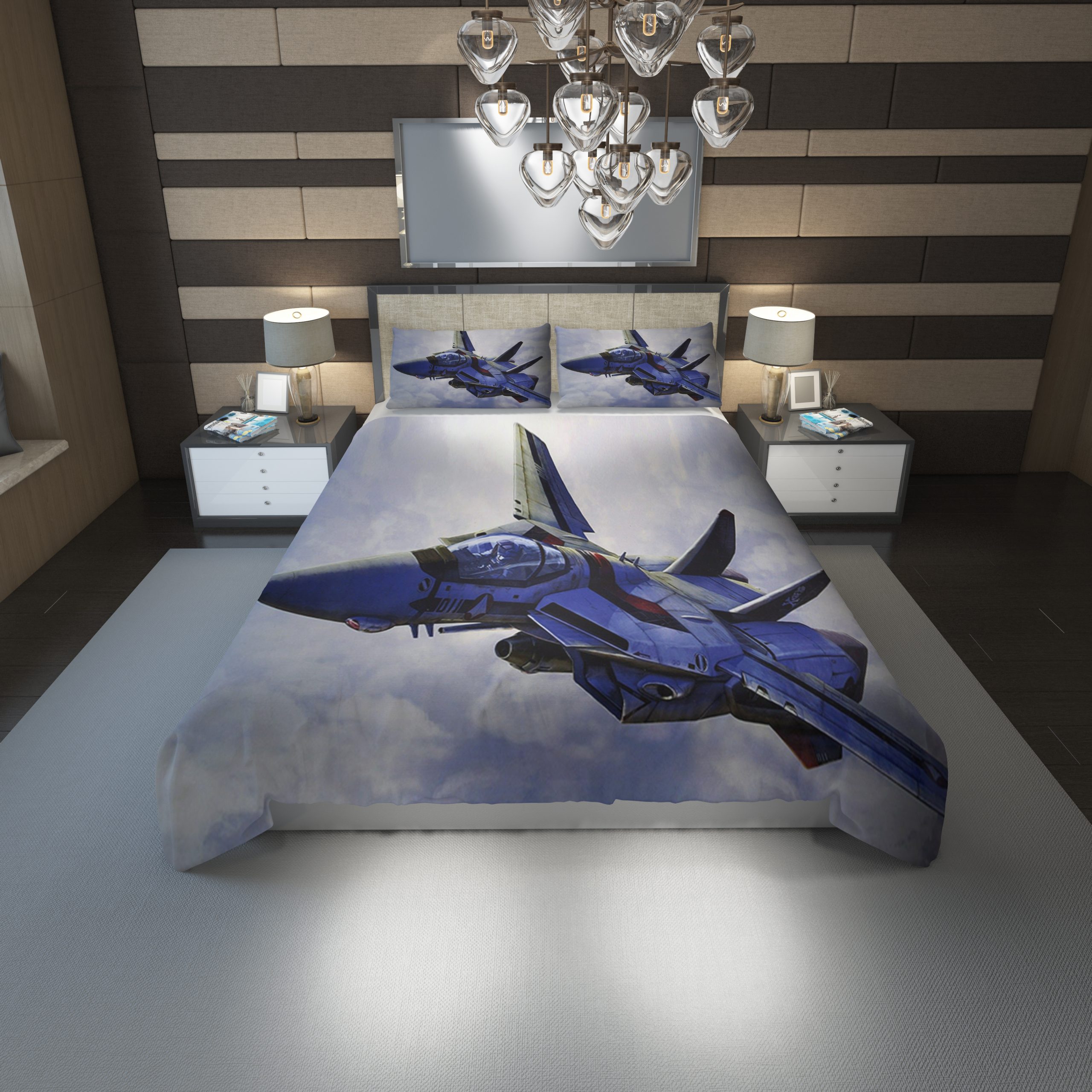 Planes Duvet Cover and Pillowcase Set Bedding Set 1142 Planes Duvet Cover and Pillowcase Set Bedding Set 1142