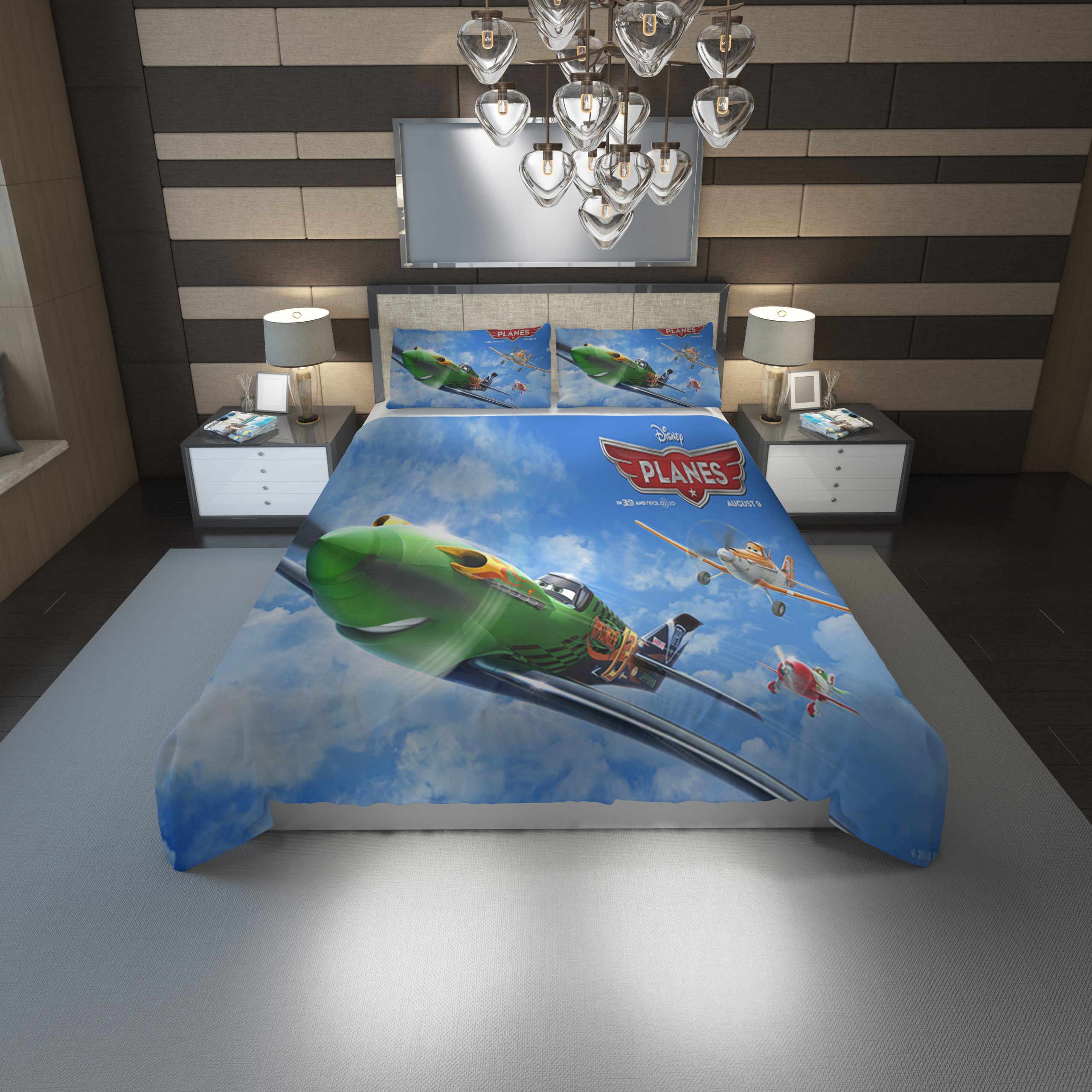 Planes Duvet Cover and Pillowcase Set Bedding Set 1143 Planes Duvet Cover and Pillowcase Set Bedding Set 1143