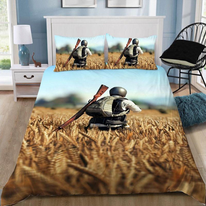 Playerunknown’S Pubg Gamer 1 Duvet Cover and Pillowcase Set Bedding Set 124 Playerunknown’S Pubg Gamer 1 Duvet Cover and Pillowcase Set Bedding Set 124