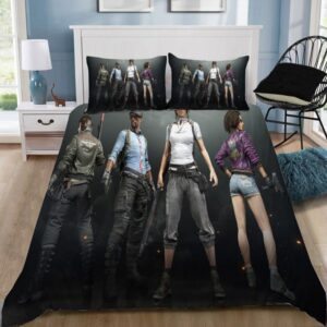 Playerunknown’S Pubg Gamer 12 Duvet Cover and Pillowcase Set Bedding Set