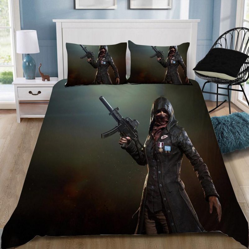 Playerunknown’S Pubg Gamer 13 Duvet Cover and Pillowcase Set Bedding Set Playerunknown’S Pubg Gamer 13 Duvet Cover and Pillowcase Set Bedding Set