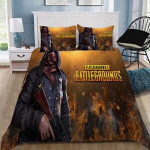 Playerunknown’S Pubg Gamer 17 Duvet Cover and Pillowcase Set Bedding Set