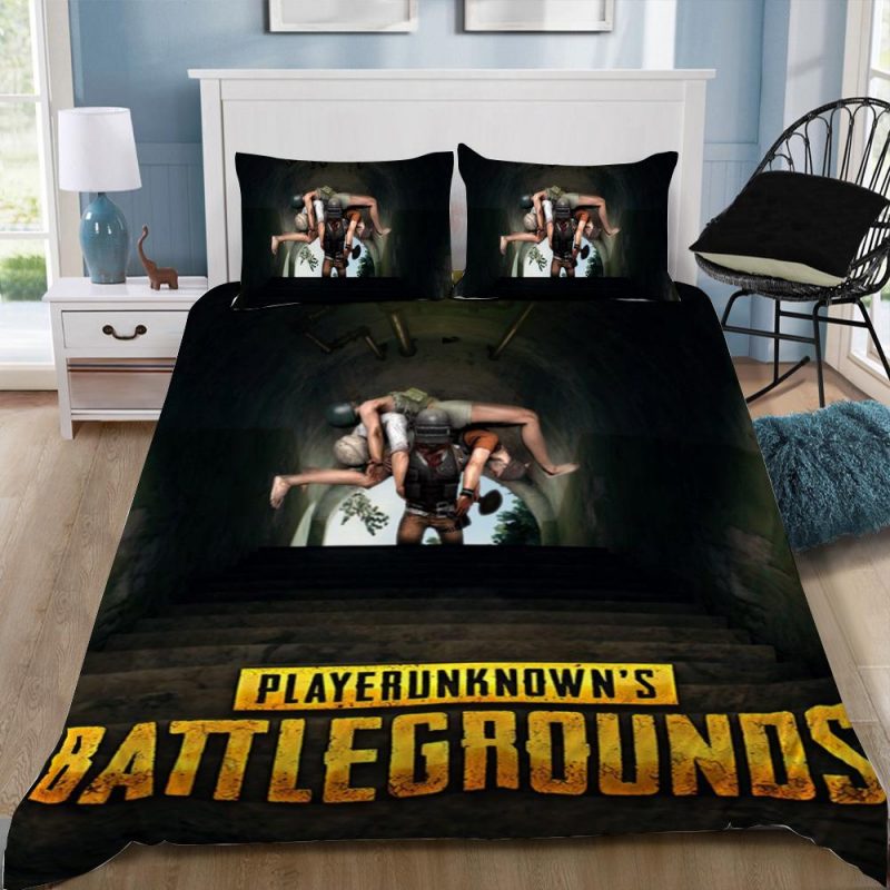 Playerunknown’S Pubg Gamer Duvet Cover and Pillowcase Set Bedding Set 69 Playerunknown’S Pubg Gamer Duvet Cover and Pillowcase Set Bedding Set 69